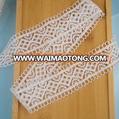 2019 Hot Design Wholesale Water Soluble Lace Trims Customize Color