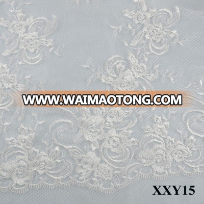 Amazing Soft Beauty Wedding Dress130CM Lustrous Polyester Fiber Lace Fabric