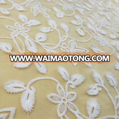 Multiple colors available luxurious pearl design princess bridal embroidery handwork 3d lace fabric